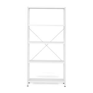 Regał IDEAL moduł podstawowy, 1970x1010x500 mm, szary