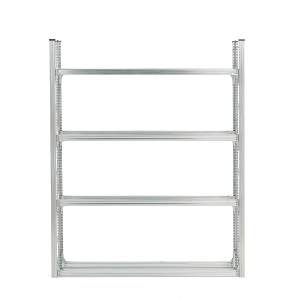 Regał na opony, 4 półki, moduł podstawowy, 2500x2100x400 mm