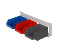 Listwa z pojemnikami, 3 pojemniki