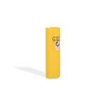 Odbojnica regałowa ALFA z tworzywa sztucznego - wys. 400 mm, 75 - 100 mm