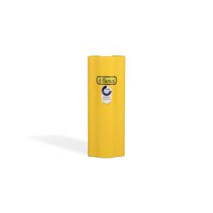 Odbojnica regałowa ALFA z tworzywa sztucznego - wys. 400 mm, 100 - 125 mm