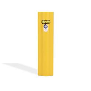 Odbojnica regałowa ALFA z tworzywa sztucznego - wys. 600 mm, 100 - 125 mm