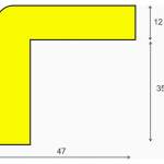 Osłona poliuretanowa narożników, profil elastyczny typ H - różne długości - wszystkodomagazynu.pl