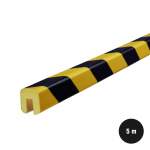 Osłona poliuretanowa krawędzi, profil elastyczny typ G - długość 5000 mm