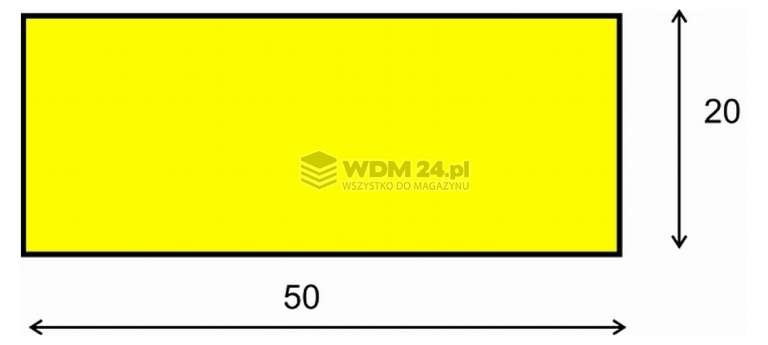 Osłona poliuretanowa powierzchni, profil elastyczny typ D - długość 1000 mm
