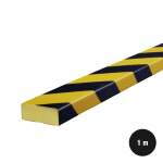 Osłona poliuretanowa powierzchni, profil elastyczny typ D - długość 1000 mm