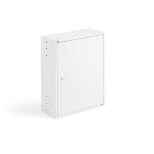 Szafka metalowa SERVE 580x470x205 mm, biały