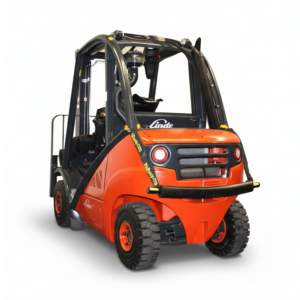 Odbojnik gumowy wuQueen do wózków magazynowych, montaż na pasy