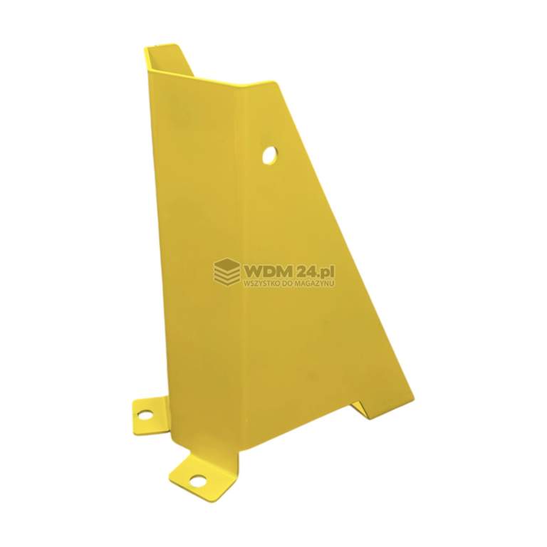 Odbojnica czołowa słupa do regału paletowego RAL1021 - wdm24.pl