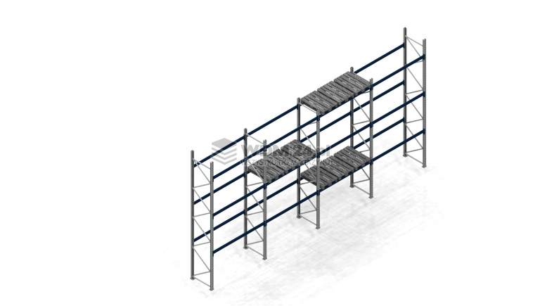 Regał paletowy 1100x2700x5400