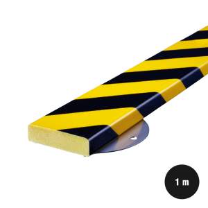 Osłona poliuretanowa ścian, profil elastyczny typ S - długość 1000 mm