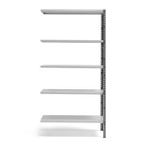 Regał POWER moduł dodatkowy, 1970x1005x500 mm, ciemnoszary