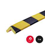 Osłona poliuretanowa narożników, profil elastyczny typ E magnetyczny - długość 1000 mm