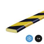 Osłona poliuretanowa powierzchni, profil elastyczny typ F Frost - długość 1000 mm