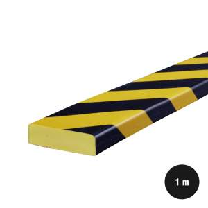 Osłona poliuretanowa powierzchni, profil elastyczny typ S - długość 1000 mm