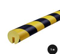 Osłona poliuretanowa krawędzi, profil elastyczny typ B+ - długość 1000 mm