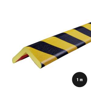 Osłona poliuretanowa narożników, profil elastyczny typ H+ - długość 1000 mm