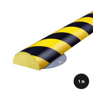 Osłona poliuretanowa ścian, profil elastyczny typ C+ - długość 1000 mm