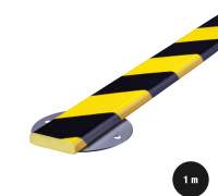 Osłona poliuretanowa ścian, profil elastyczny typ F - długość 1000 mm