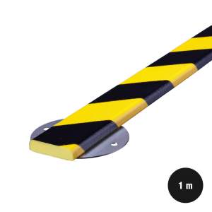 Osłona poliuretanowa ścian, profil elastyczny typ F - długość 1000 mm