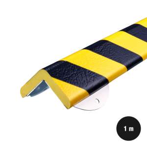 Osłona poliuretanowa ścian, profil elastyczny typ H+ - długość 1000 mm