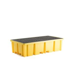 Paleta ociekowa na dwa kontenery IBC, 1150 L