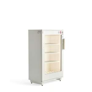 Szafa ognioodporna z witryną PREVENT 1450x865x520 mm, biały