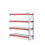 Regał TOUGH moduł dodatkowy, 2000x1800x600 mm, 4 półki stalowe