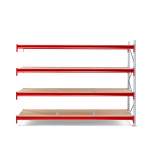 Regał TOUGH moduł dodatkowy, 2000x2700x1000 mm, 4 półki z płyty