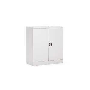 Szafa metalowa do samodzielnego złożenia CLICK, 1000x916x422 mm, szary