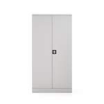 Szafa metalowa do samodzielnego złożenia CLICK, 1800x916x422 mm, szary