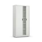 Szafa żaluzjowa STUDIO, 1950x1000x420 mm, szary, szary