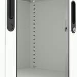 Szafa żaluzjowa STUDIO, 1950x1000x420 mm, szary, szary