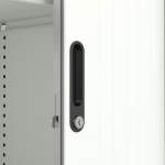 Szafa żaluzjowa STUDIO, 1950x1000x420 mm, szary, szary