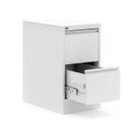 Szafka kartotekowa A4 INCLUDE, 2 szuflady, 415x630x740 mm, biały