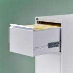 Szafka kartotekowa A4 INCLUDE, 2 szuflady, 415x630x740 mm, biały