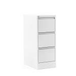 Szafka kartotekowa INCLUDE, A4, 3 szuflady, 415x630x1030 mm, biały