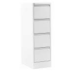 Szafka kartotekowa A4 INCLUDE, 4 szuflady, 415x630x1320 mm, biały
