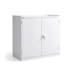 Szafka metalowa SERVE, 900x950x450 mm, biały