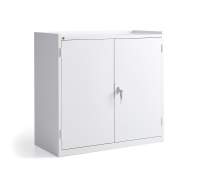 Szafka metalowa SERVE, 900x950x450 mm, biały