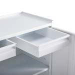 Szafka metalowa SERVE, 900x950x450 mm, biały