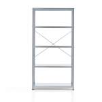 Regał FIRST, moduł podstawowy, 1960x1010x500 mm, ocynkowany