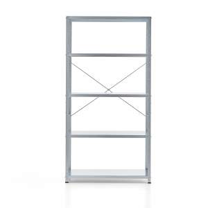 Regał FIRST, moduł podstawowy, 1960x1010x500 mm, ocynkowany