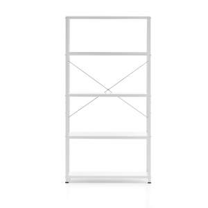 Regał FIRST moduł podstawowy, 1960x1010x300 mm, biały