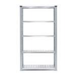 Zestaw regałów TRANSFORM, do kontenera 20 ft, głębokość 600 mm, galwanizowany