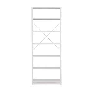 Regał IDEAL, moduł podstawowy, 2500x1010x400 mm, szary