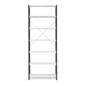 Regał IDEAL, moduł podstawowy, 2500x1010x500 mm, ciemnoszary