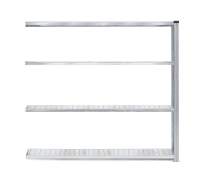 Regał TRANSFORM moduł dodatkowy, 4 półki, 1972x1800x500 mm