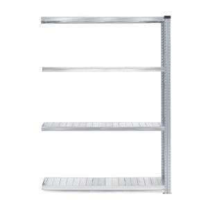 Regał TRANSFORM moduł dodatkowy, 4 półki, 1972x1200x320 mm