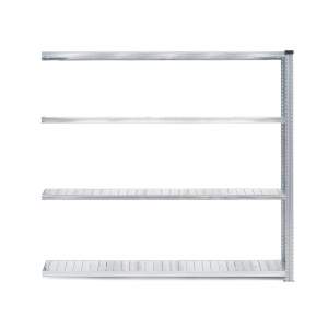 Regał TRANSFORM moduł dodatkowy, 4 półki, 1972x1800x320 mm